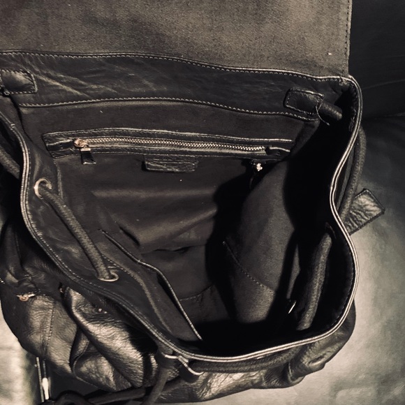 COPY - Zara Leather Backpack - Picture 6 of 7